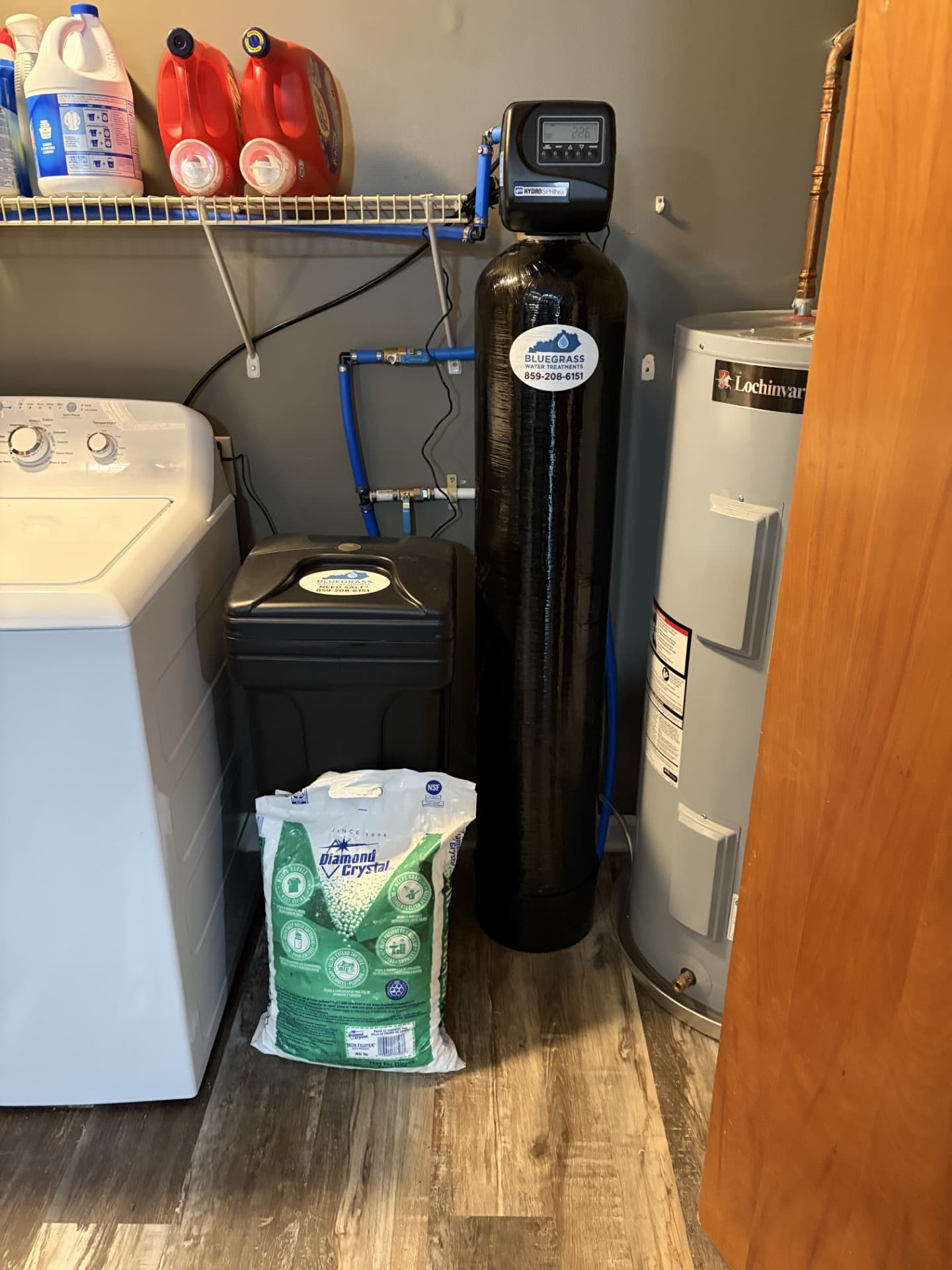 Professional installation crew